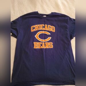 NFL Chicago Bears navy blue t-shirt. Size XL/T